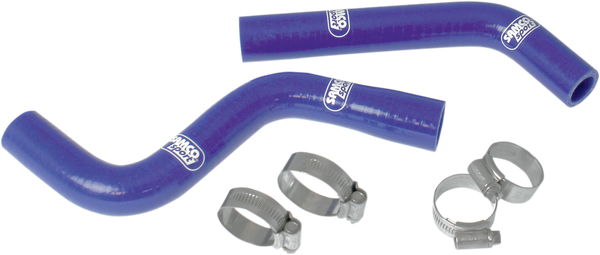 MOOSE RACING Race Fit Radiator Hose Kit - Blue - Yamaha MBU-YAM-42-BL