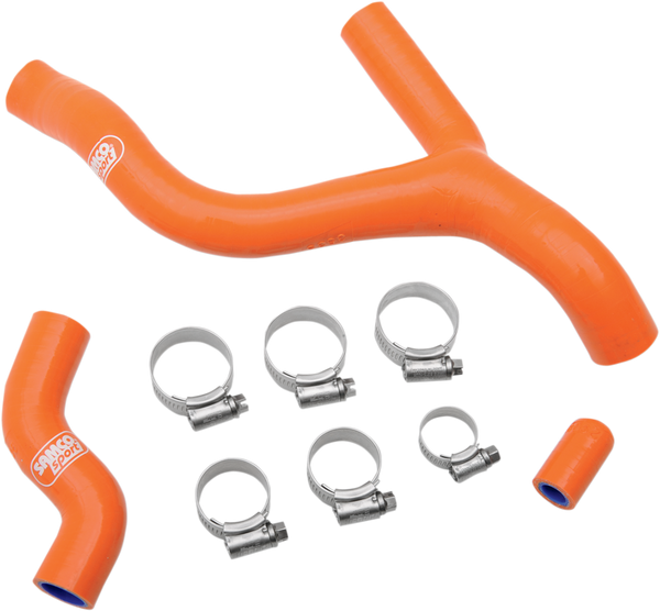 MOOSE RACING Race Fit Radiator Hose Kit - Orange - KTM MBU-KTM-43-OR