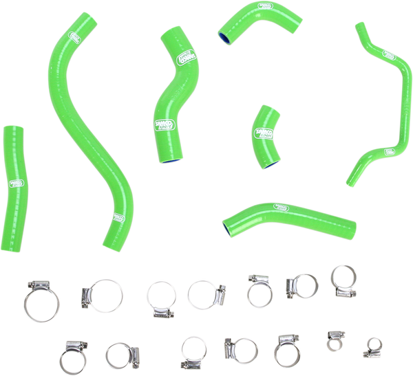 MOOSE RACING OEM Fit Radiator Hose Kit - Green - Part TCSKAW-59-GR for Kawasaki