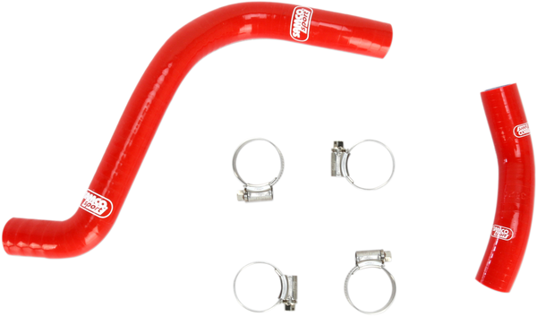 MOOSE RACING Race Fit Radiator Hose Kit - Red - MBU-HON-69-RD for Honda