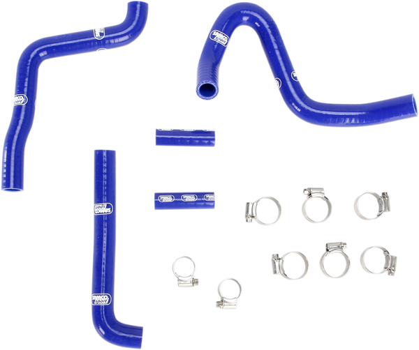 MOOSE RACING Race Fit Radiator Hose Kit - Blue - Kawasaki MBU-KAW-16-BL