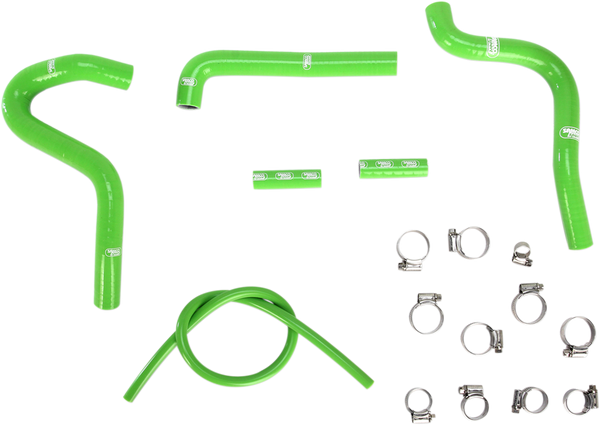 MOOSE RACING Race Fit Radiator Hose Kit - Green - Kawasaki MBU-KAW-27-GR