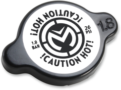 MOOSE RACING High Pressure Radiator Cap - Black - 212-1801