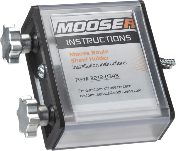 MOOSE RACING Side Load Route Sheet Holder - 14-053