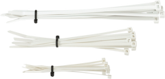 MOOSE RACING Cable Ties - White - 30-Pack (Part Number: 303-4689)