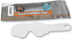 MOOSE RACING Tear-Offs - Qualifier - 20 Pack (Part Number: 11-20-52)