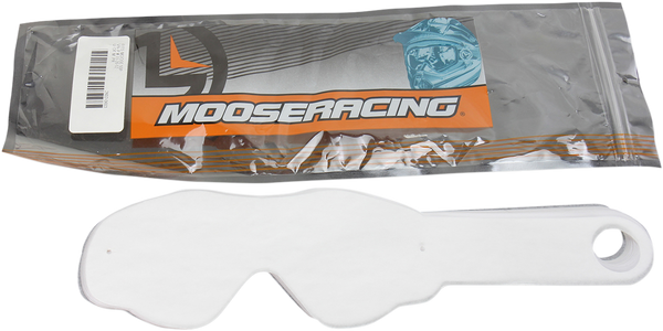 MOOSE RACING Tear-Offs - Qualifier - 50 Pack (Part Number: 11-50-52)