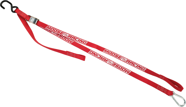 MOOSE RACING Carabiner Tie-Down - Red 3920-0355