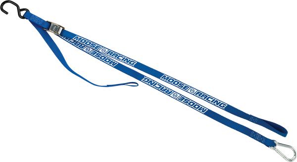 MOOSE RACING Carabiner Tie-Down - Blue 3920-0356