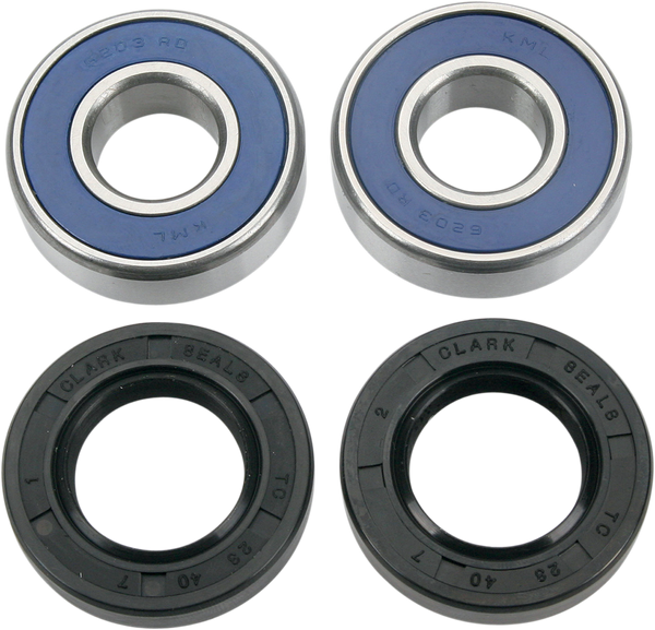 MOOSE RACING Wheel Bearing Kit - Front 25-1104 for MX1 Hubs