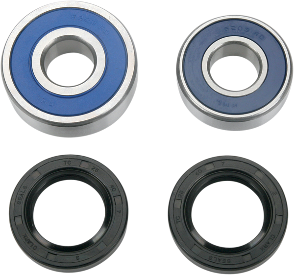 MOOSE RACING Wheel Bearing Kit - Rear 25-1214 for MX1 Hubs