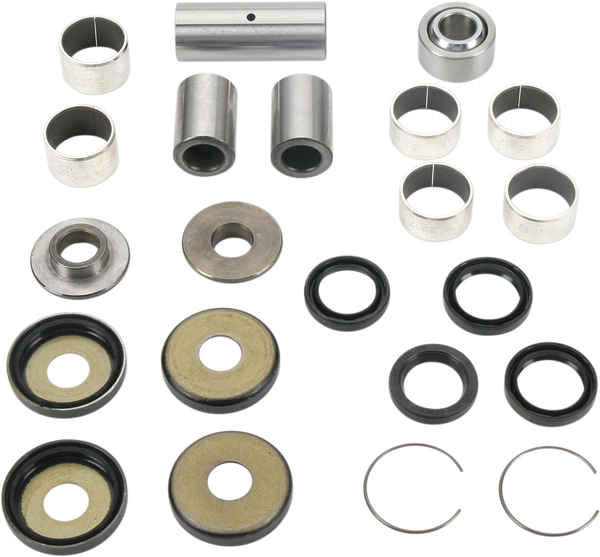 MOOSE RACING Swingarm Linkage Bearing Kit 27-1002 - Complete Suspension Rebuild