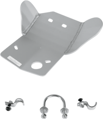 MOOSE RACING Skid Plate - Silver - Part Number 220 for KX 80/85/100/112