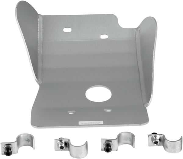 MOOSE RACING Skid Plate - Silver - Suzuki RM 125 (Part No. 239)