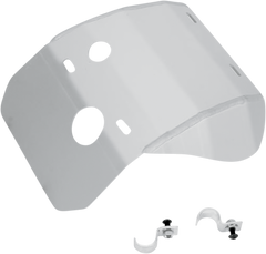 MOOSE RACING Skid Plate - Silver - Suzuki DR 250/350 - Part 442