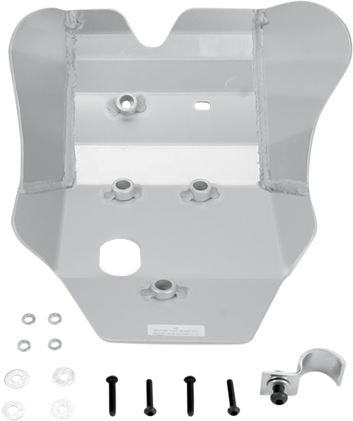 MOOSE RACING Skid Plate - Silver - Kawasaki | Suzuki 446