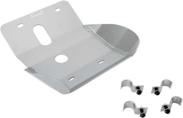 MOOSE RACING Skid Plate - Silver - Suzuki DR 650 - Part Number 449