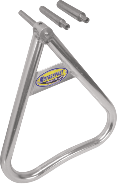 MOTORSPORT PRODUCTS Tri-Moto Stand - Aluminum - Silver - Part 95-1001