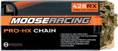 MOOSE RACING 428 RXP Pro-MX Chain - Gold - 100 Links M575-00-100