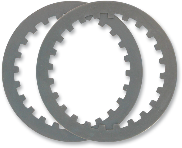 MOOSE RACING Steel Clutch Plates M80-7111-2 - Durable Performance Enhancement