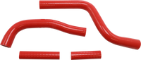 CV4 Performance Radiator Hose Kit - Red - Part Number SFSMBC08R for Yamaha