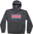 MOOSE RACING Spangled Hoodie - Gray - Large 3050-5876