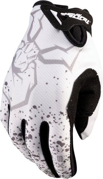 MOOSE RACING Youth SX1* Gloves - White - Medium 3332-1695