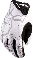 MOOSE RACING Youth SX1* Gloves - White - Medium 3332-1695