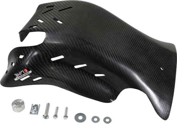 MOOSE RACING Carbon Fiber Skid Plate - SSP25020 for Sherco