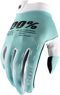 100% iTrack Aqua Gloves Small - Part Number 10008-00000
