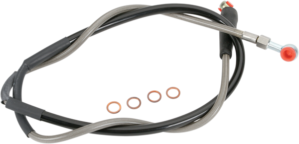 MOOSE RACING Stainless Steel Brake Line - Front - Husqvarna/KTM K01-1-027/P