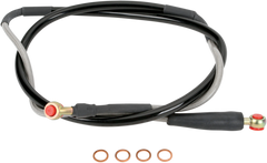 MOOSE RACING Front Brake Line - Stainless Steel - KX K02-1-030/P