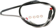 MOOSE RACING Front Brake Line - Stainless Steel - Yamaha Y01-1-043/P