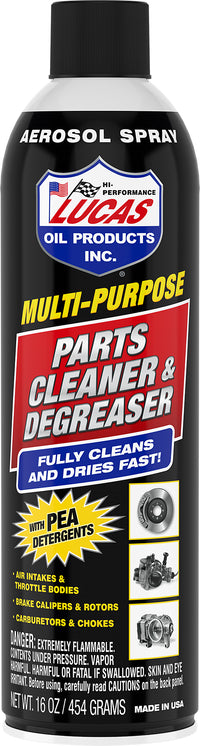 LUCAS 11115 Parts Cleaner and Degreaser - 16oz
