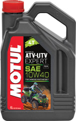 MOTUL Expert 4T 10W40 4L - Synthetic Oil for ATV/UTV