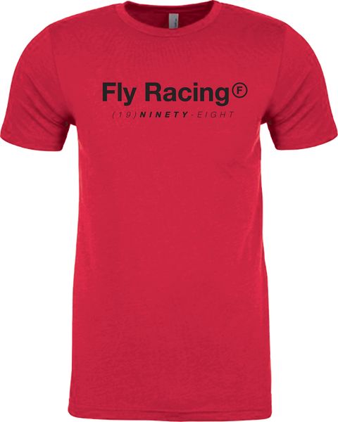 FLY RACING Fly Trademark Tee in Red - Part Number 354-03162X