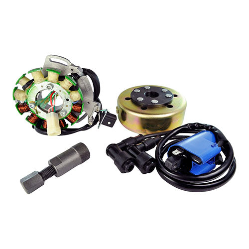 RMSTATOR RM22803 Stator Kit with Ignition Coil, Flywheel & Puller