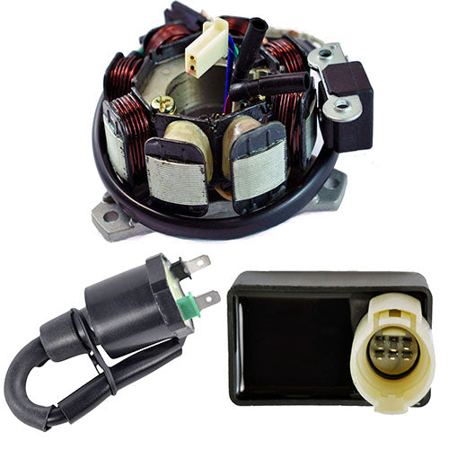 RMSTATOR RM22971 Stator Kit 200W with HP CDI Box and Extended Ignition Coil