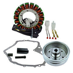 RMSTATOR RM23027 Improved Flywheel, Puller, Stator & Gasket Set