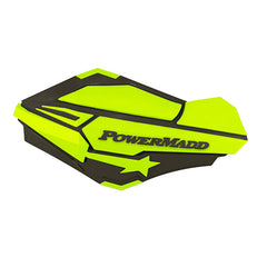 PowerMadd Sentinel Handguards Charcoal/Hi Viz - Part #34425