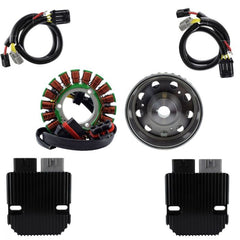 RMSTATOR RMS020-107988 Revolt Voltage Regulator, SPLYT Stator, and Flywheel Set