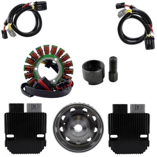 RMSTATOR RMS020-107992 Revolt Regulator, SPLYT Stator, Flywheel & Puller Kit