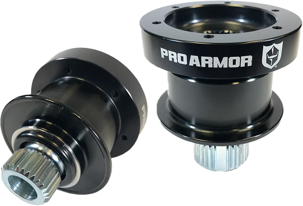 Pro Armor Quick Release Steering Wheel Hub Black P081Z281BL