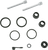 MOOSE UTILITY Caliper Rebuild Kit - Rear - Honda 08-552M