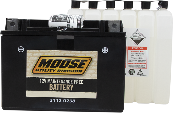 MOOSE UTILITY AGM Battery - YTX15L-BS MTX15L-BS