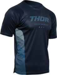 THOR Assist React Jersey - Midnight Blue/Teal - Large (Part Number: 5120-0183)