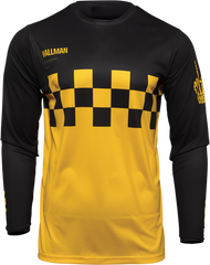 THOR Hallman Differ Cheq Jersey - Yellow/Black - Medium 2910-6588