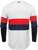 THOR Hallman Differ Draft Jersey - White/Red/Navy - Medium - 2910-6603