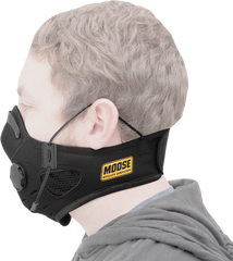 MOOSE UTILITY Rider Dust Mask - Black MEDMBLK