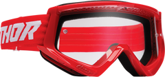 THOR Combat Goggles - Racer - Red/White 2601-2709